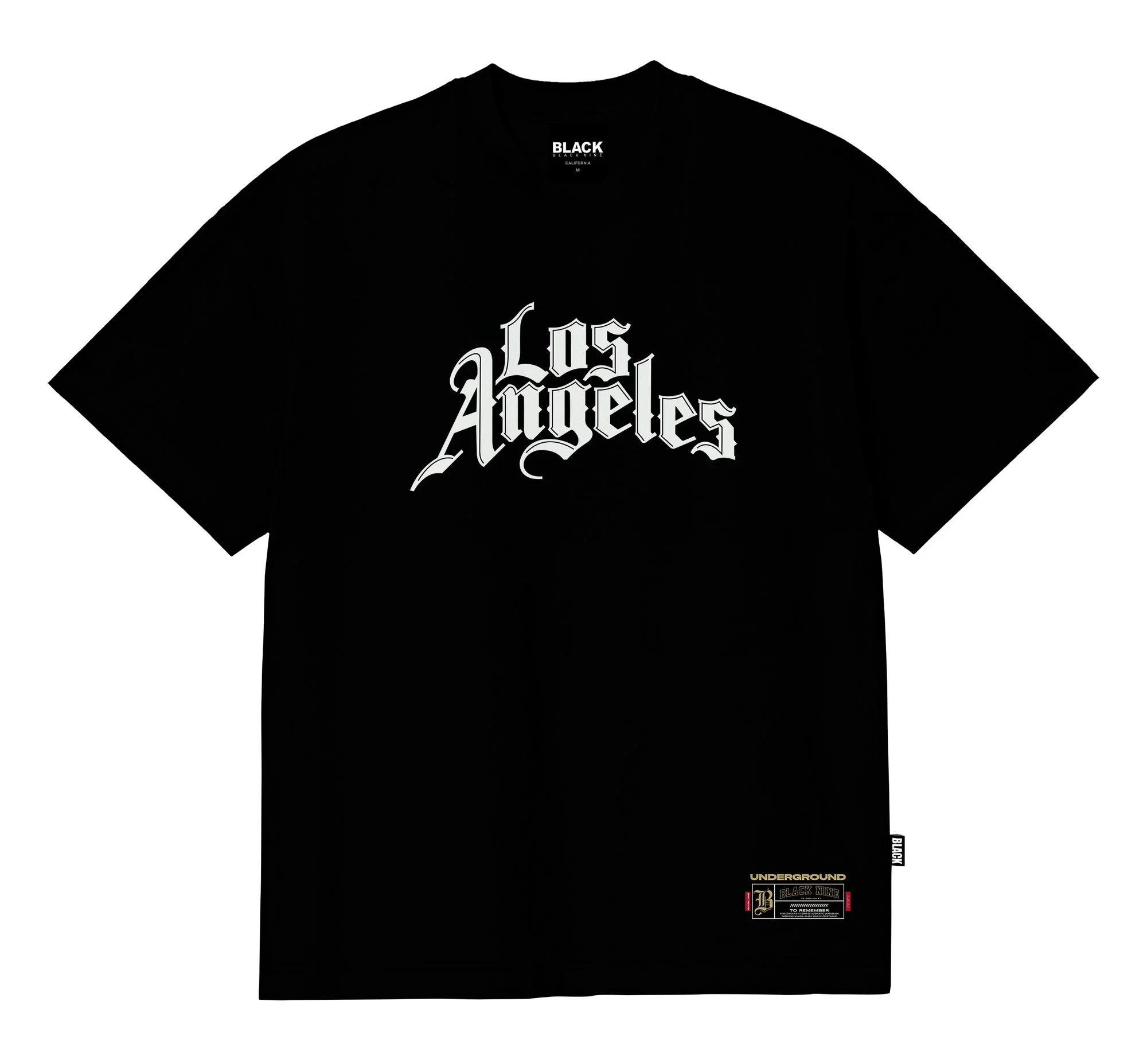 Camiseta Premium Los Angeles White - Preto B90599 Camiseta Premium Los Angeles White - Preto B90599