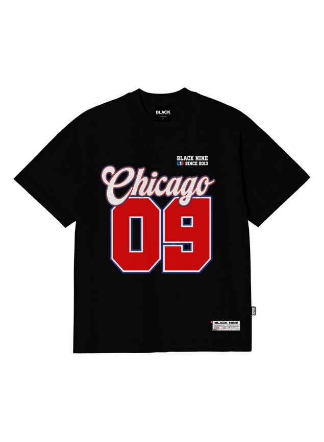 STONES CHICAGO '24 Tシャツ M 082 Camiseta Streetwear Chicago 09 - Preto B90554