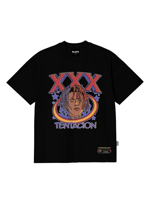 Camiseta Black Nine Premium Xxx Tentacion - Preto B90418