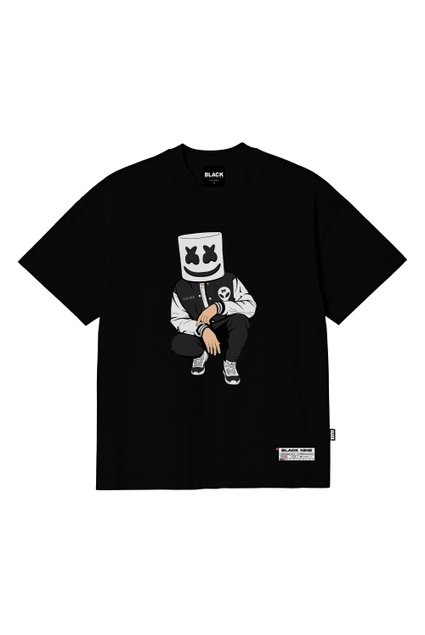 Camiseta Streetwear Asap Rocky - Preto B90537