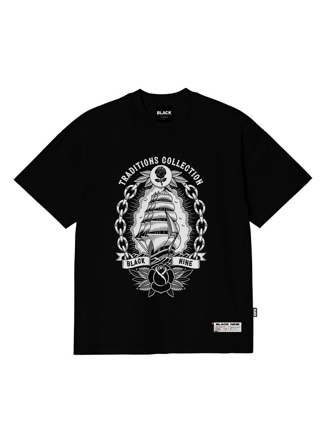 Camiseta Black Nine Premium Traditions Collection B90239