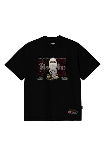 Camiseta Black Nine Tupac 2 - Preta