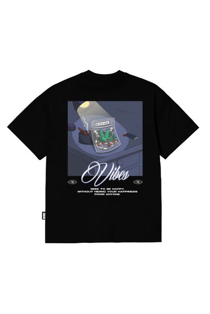 Camiseta Black Nine Premium Freedom On The Street - Preto B90384