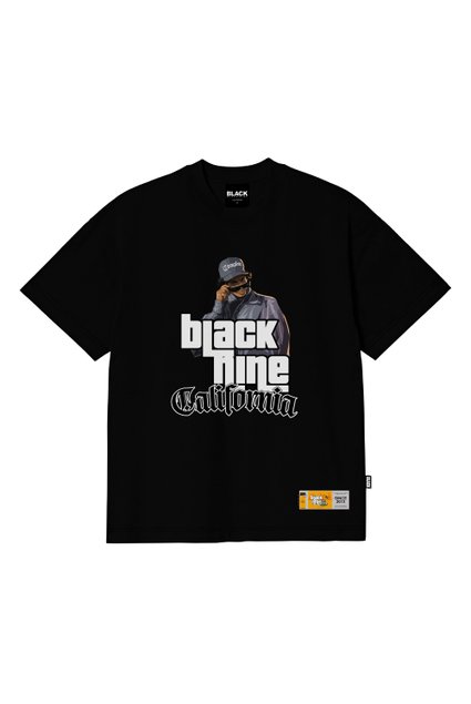 Camiseta Oversized Streetwear Eminem Somtimes - Preta