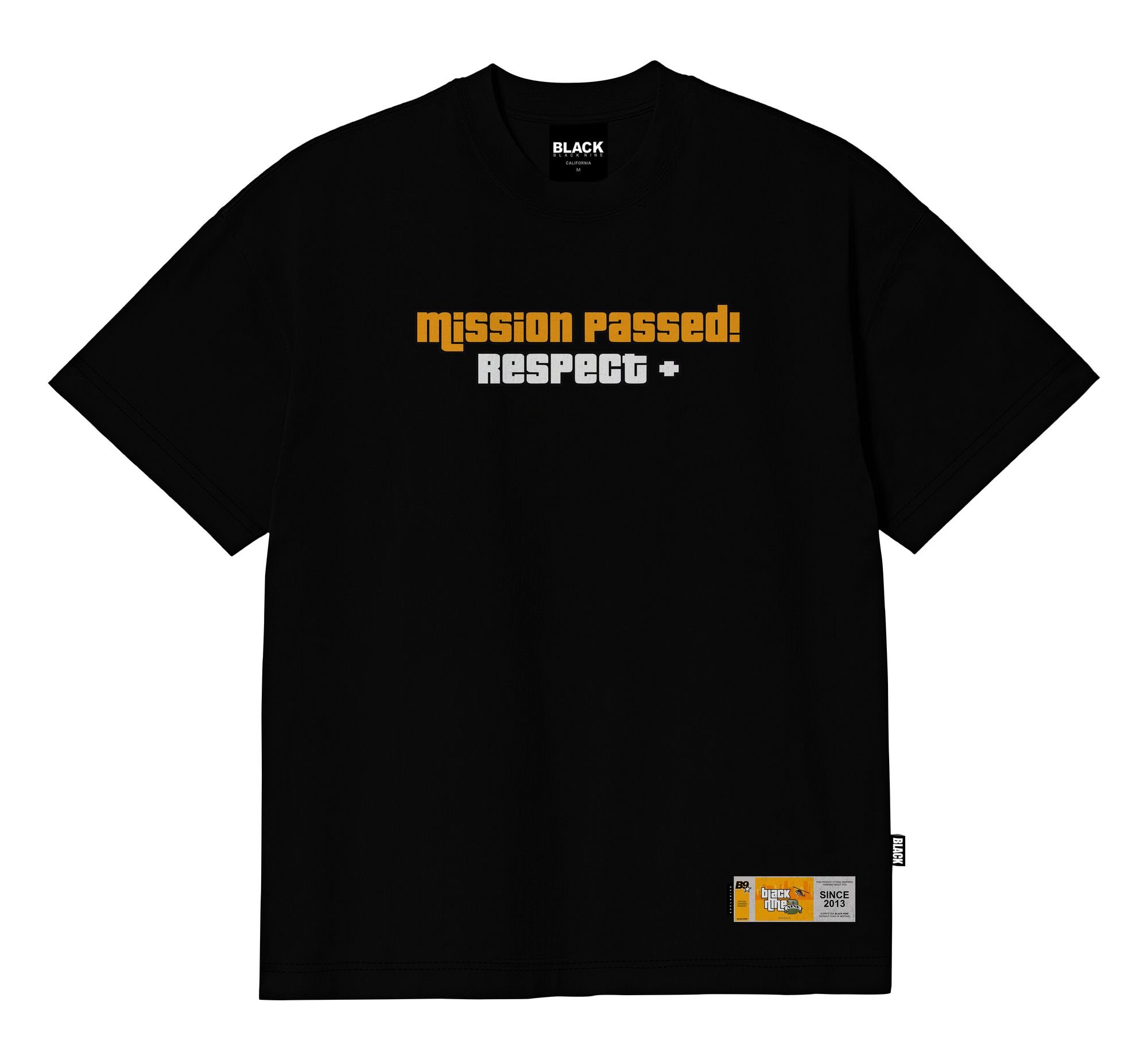 Camiseta Black Nine Mission Passed B90104