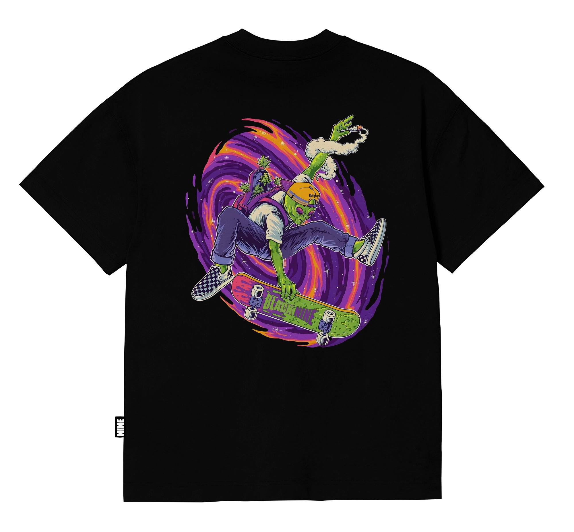 Camiseta Black Nine Et Skate B90073