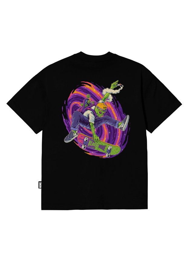 Camiseta Black Nine Et Skate B90073