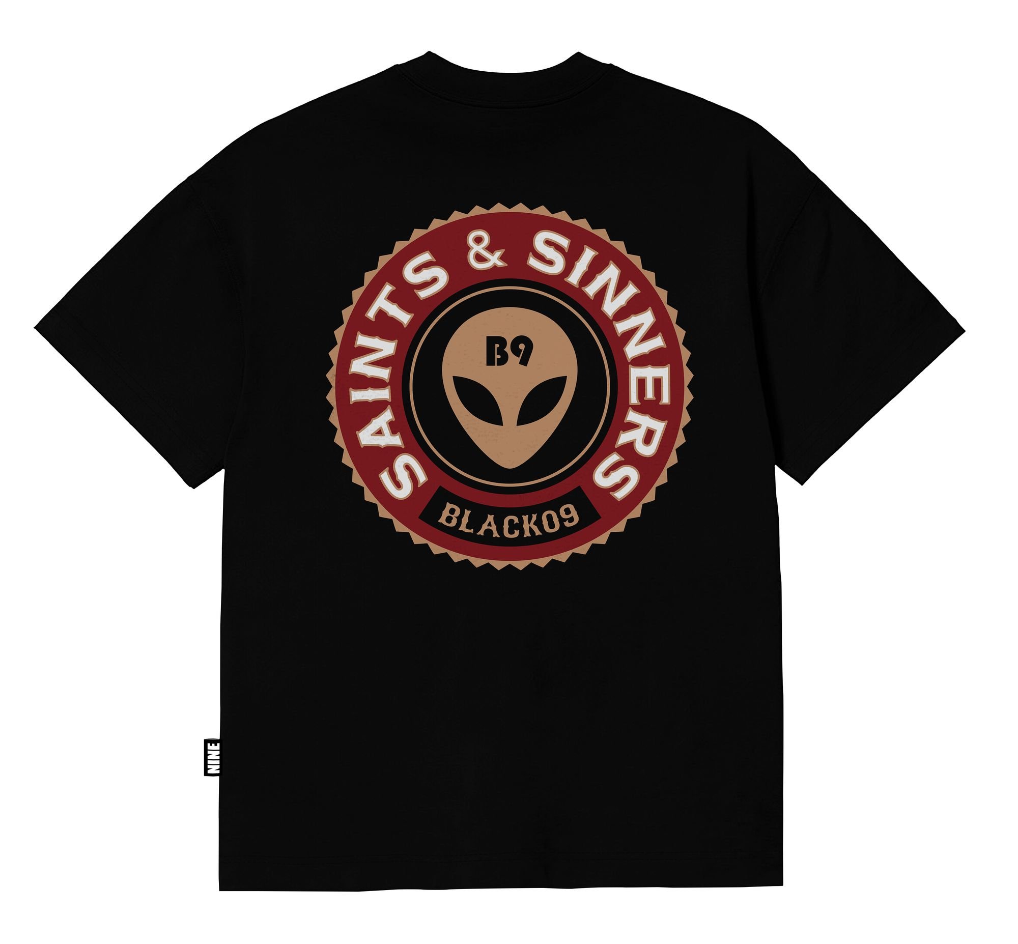 Camiseta Black Nine Et Saints Sinners B90075