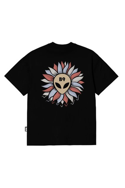 Camiseta Oversized Streetwear B9 Vini Jr Ballon D´or - Preta
