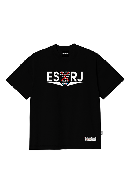 Camiseta Black Nine Rap Legends - Preta