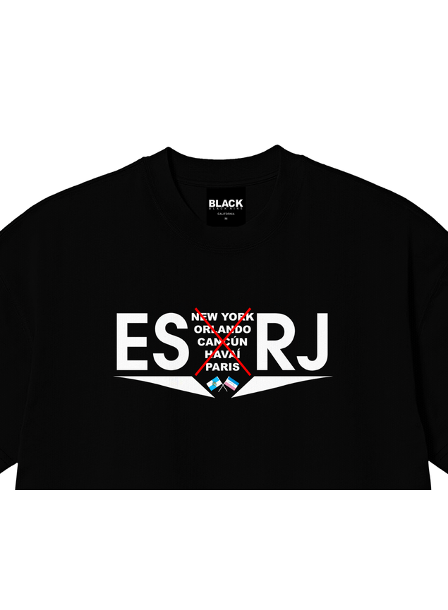 Camiseta Black Nine Premium Esxrj - Preto B90513