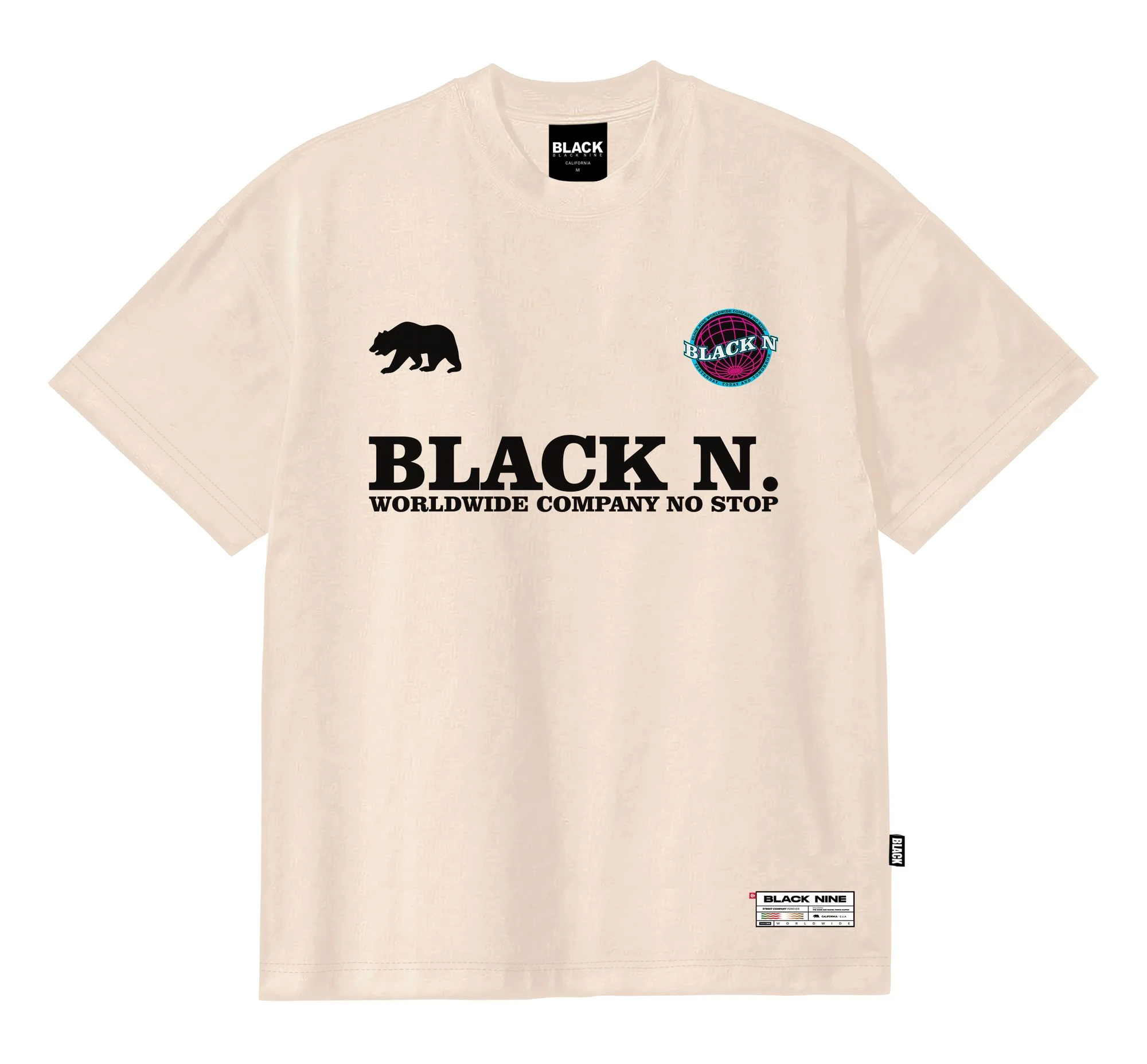 Camiseta Premium Black N No Stop - Off White B90646