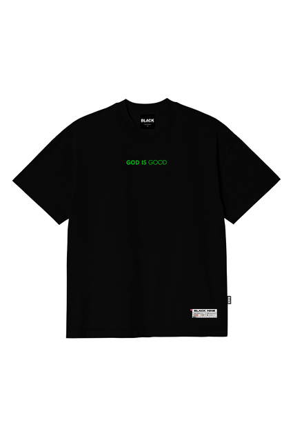 トップス blackbird cutoff sweat shirt 0 Camiseta Premium Black Nine God Is Good Verde - Preta B90687