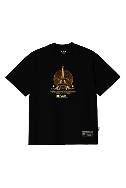 Camiseta Black Nine Stop - Preta