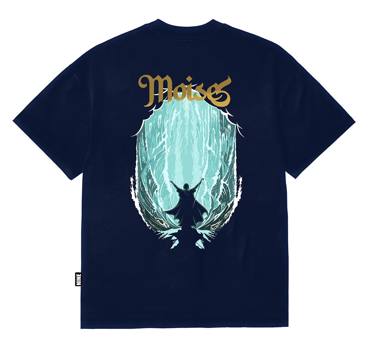 バッグ Nao the sky walker Camiseta Black Nine Êxodo 14:21 B90184