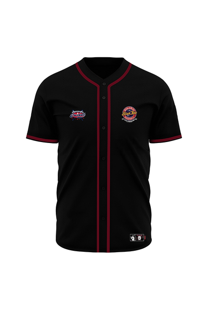 Camisa Baseball Worldwide - Azul Com Viés Branco