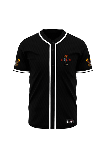 Camisa Baseball - Black Nine