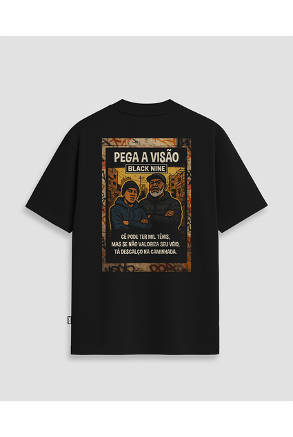 Camiseta Black Nine Premium Esxrj - Preto B90513