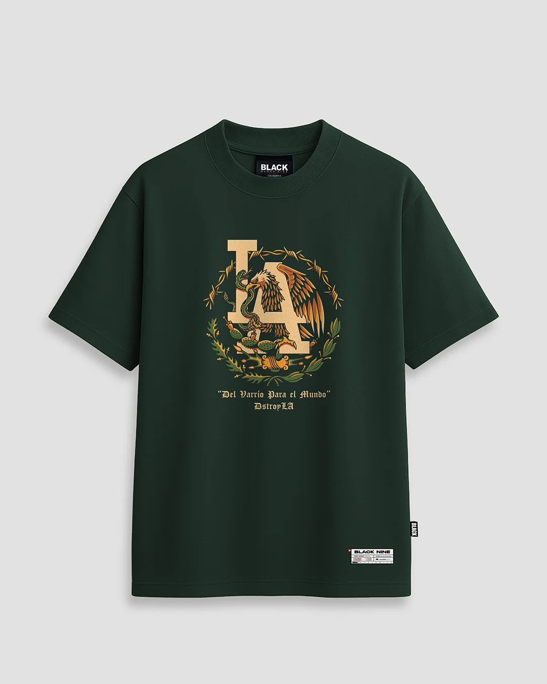 Camiseta Black Nine La Legend - Preta