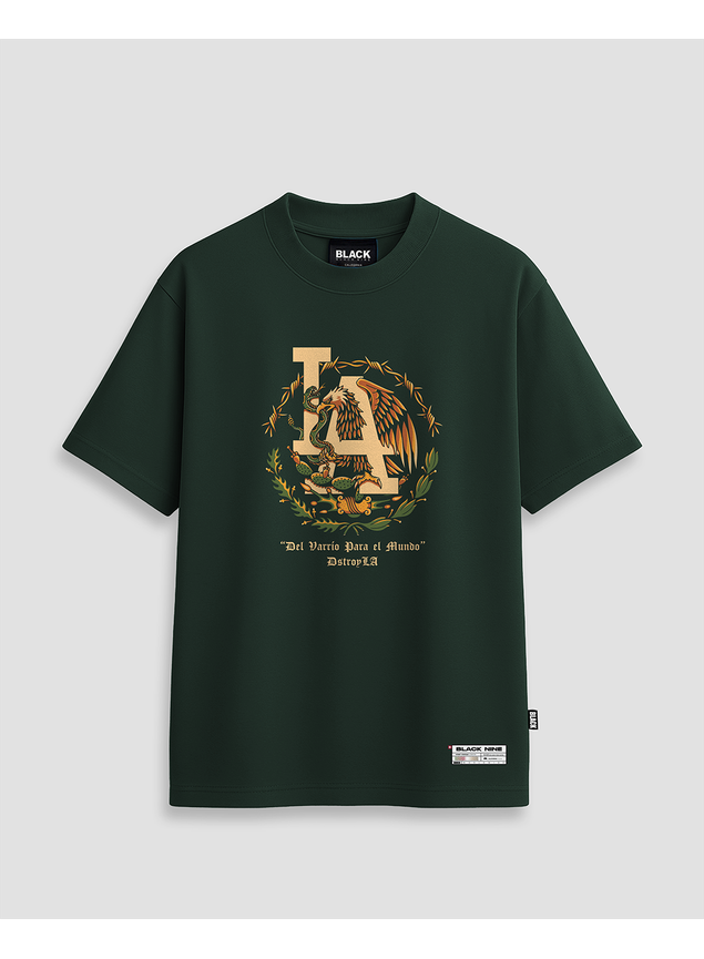 Camiseta Black Nine LA Legend - Verde Mar