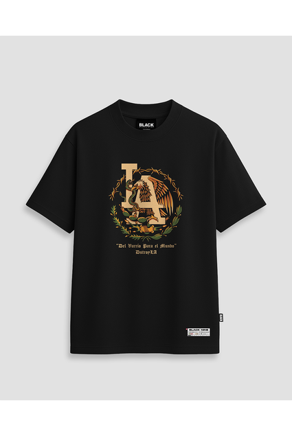 Camiseta Black Nine La Legend - Preta