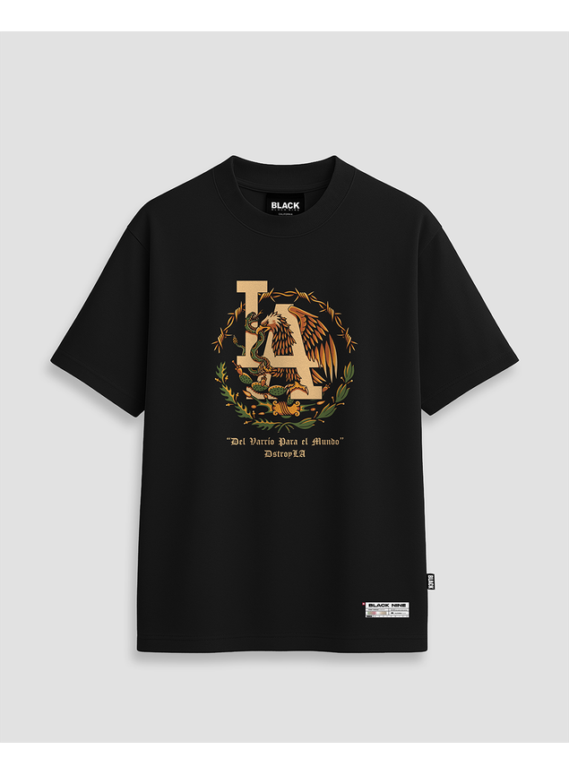 Camiseta Black Nine La Legend - Preta