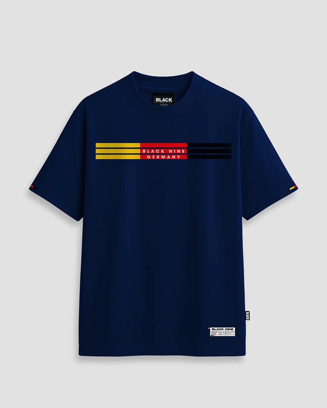 Camiseta Black Nine Alemanha Trade - Azul Marinho - B91716