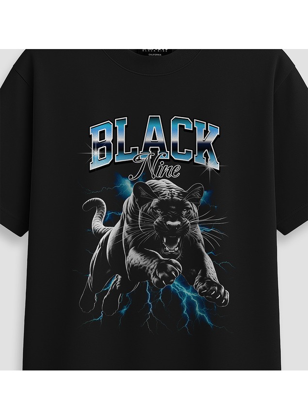 Camiseta Black Nine Pantera - Preta - B90866