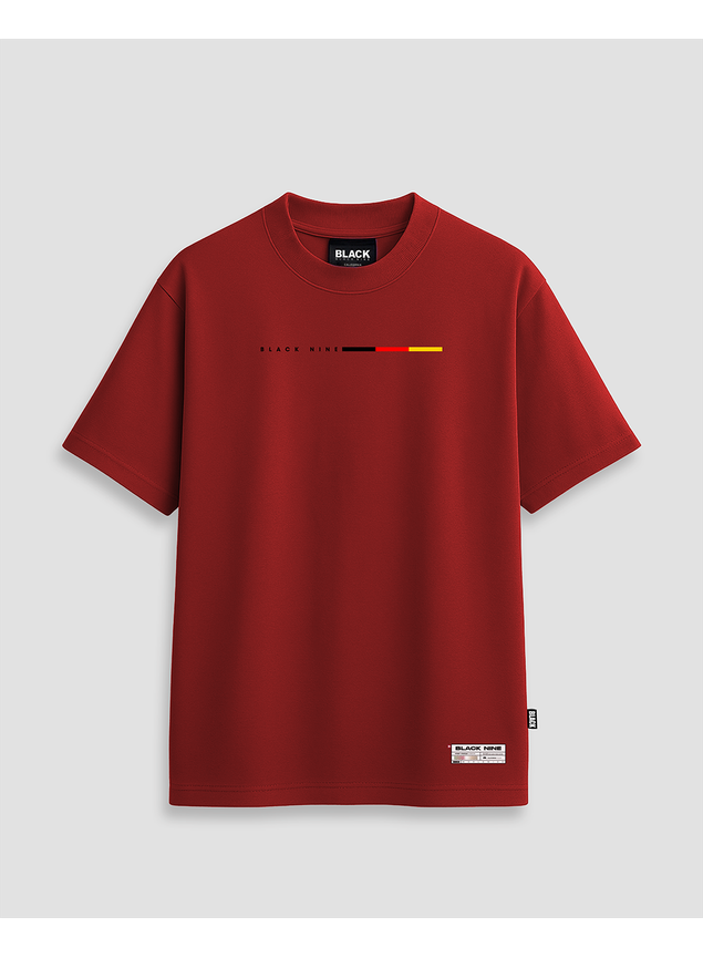 Camiseta Black Nine Germany - Vermelha
