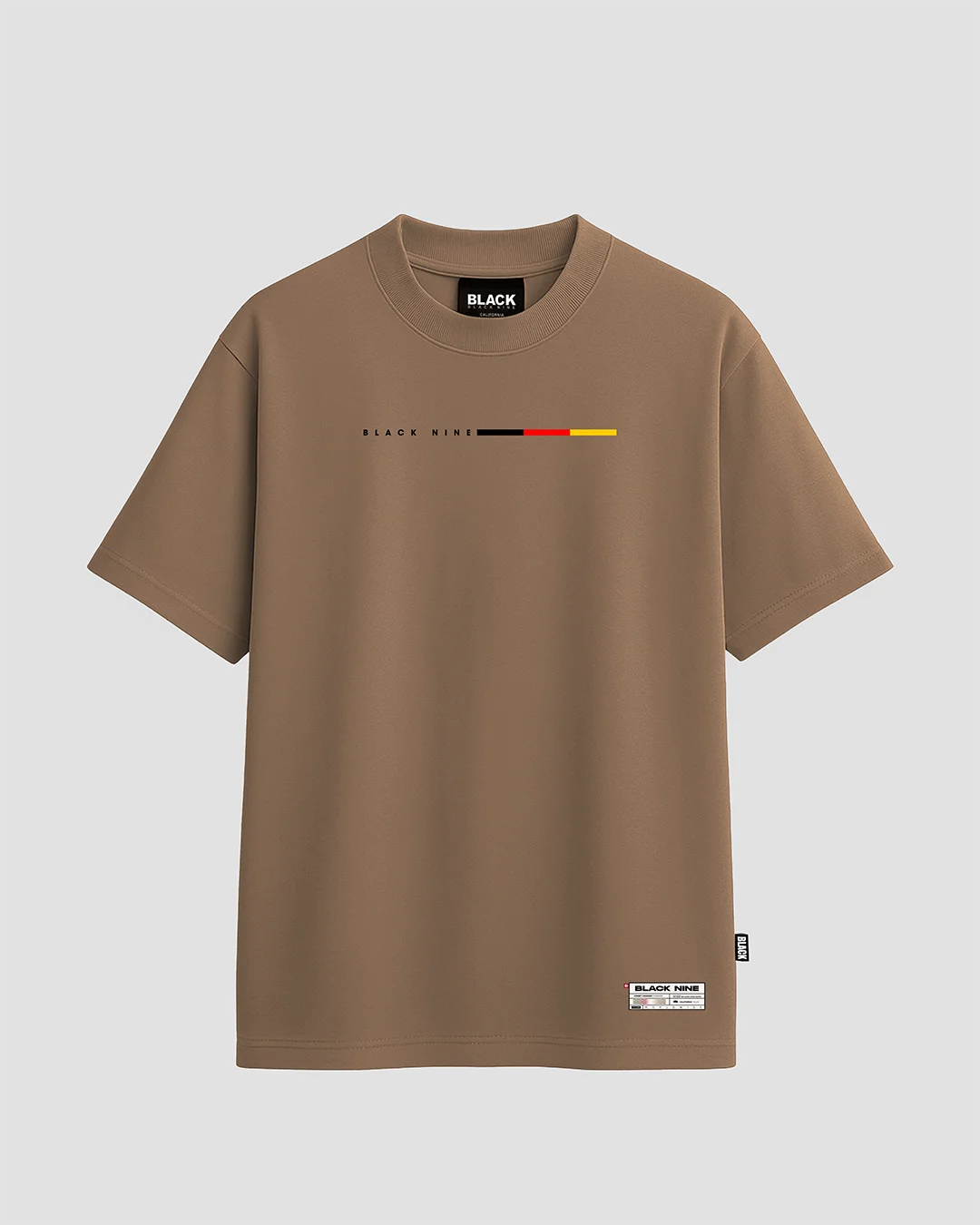 Camiseta Black Nine Germany - Marrom