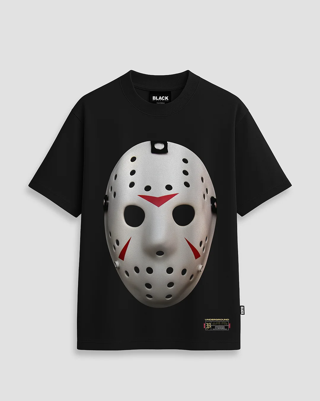Camiseta Jason Mask - Preta