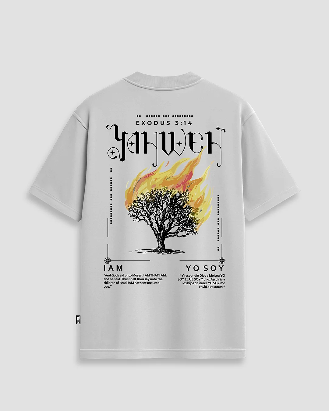Camiseta Black Nine Sarça - Off-White