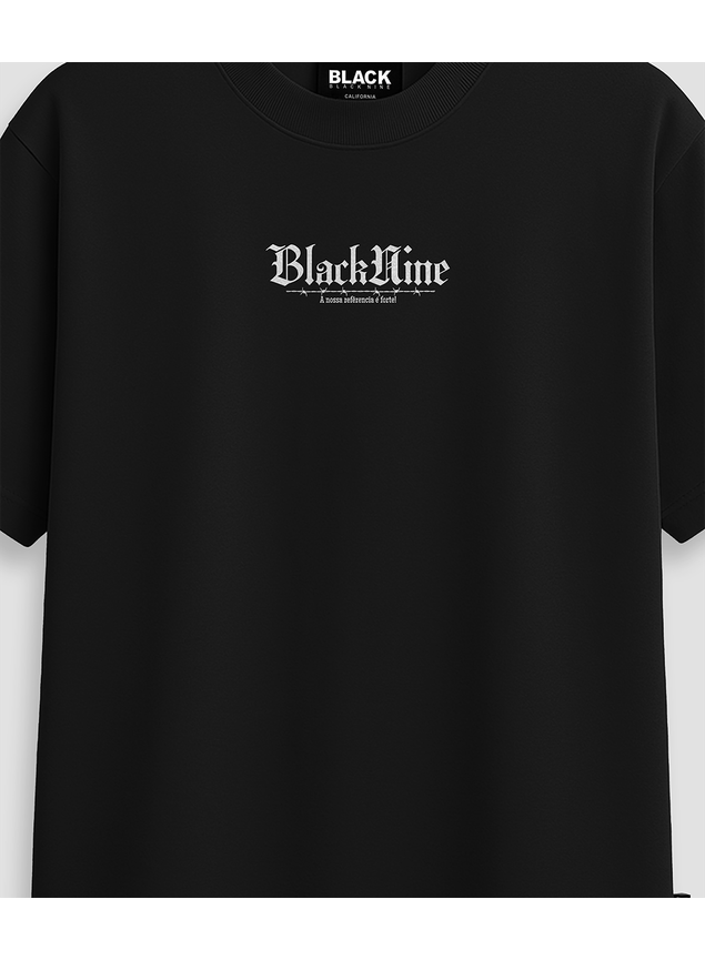 Camiseta Black Nine Tupac x Snoop Dogg - Preta