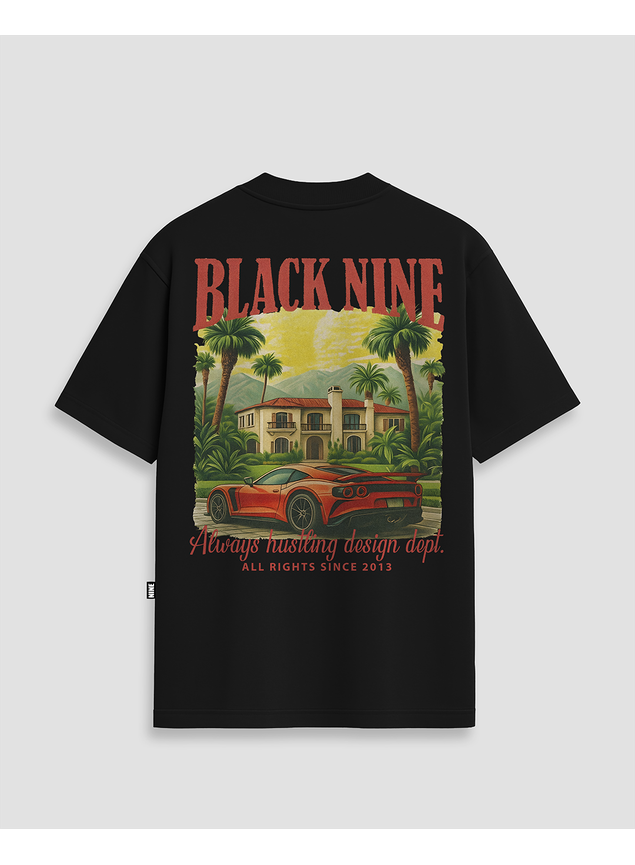 Camiseta Streetwear Always Hustling - Preta