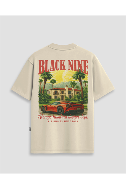 Camiseta Streetwear Always Hustling - Off White