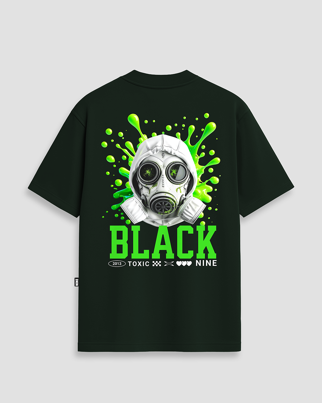 トップス Nao Camiseta Streetwear Toxic 09 - Verde Escuro