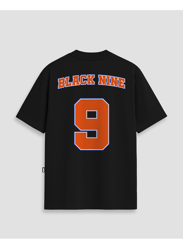 Camiseta Black Nine Orange - Preta