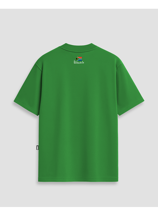 Camiseta Nelson Mandela Black Nine - Verde Bandeira Claro