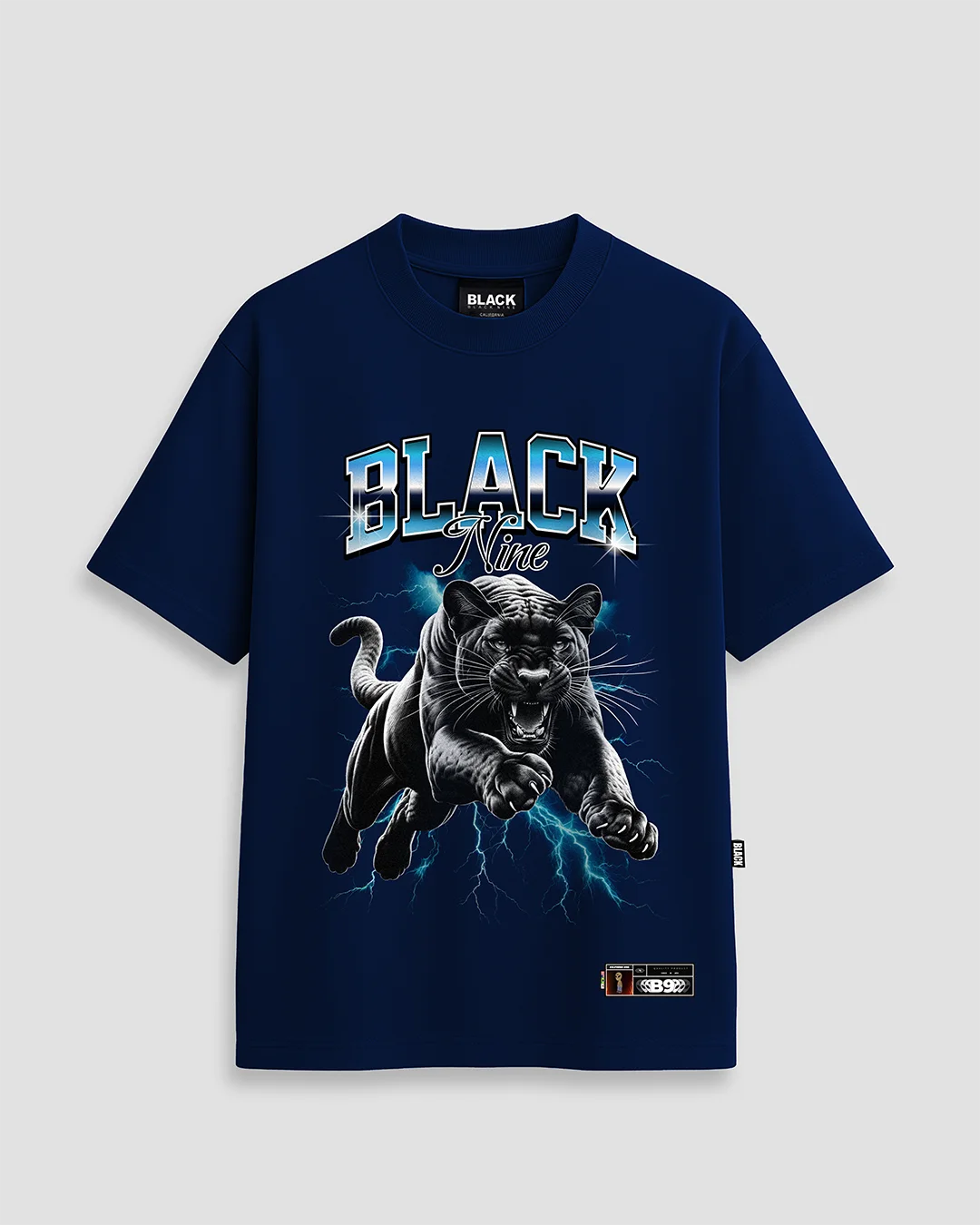 Camiseta Black Nine Pantera - Preta - B90866
