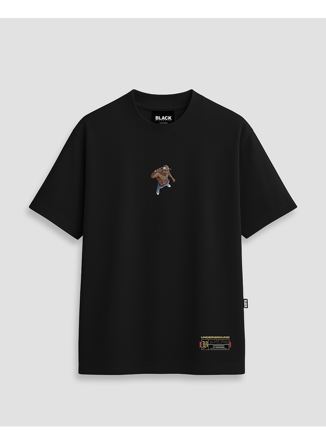 Camiseta Black Nine Tupac Shakur - Preta