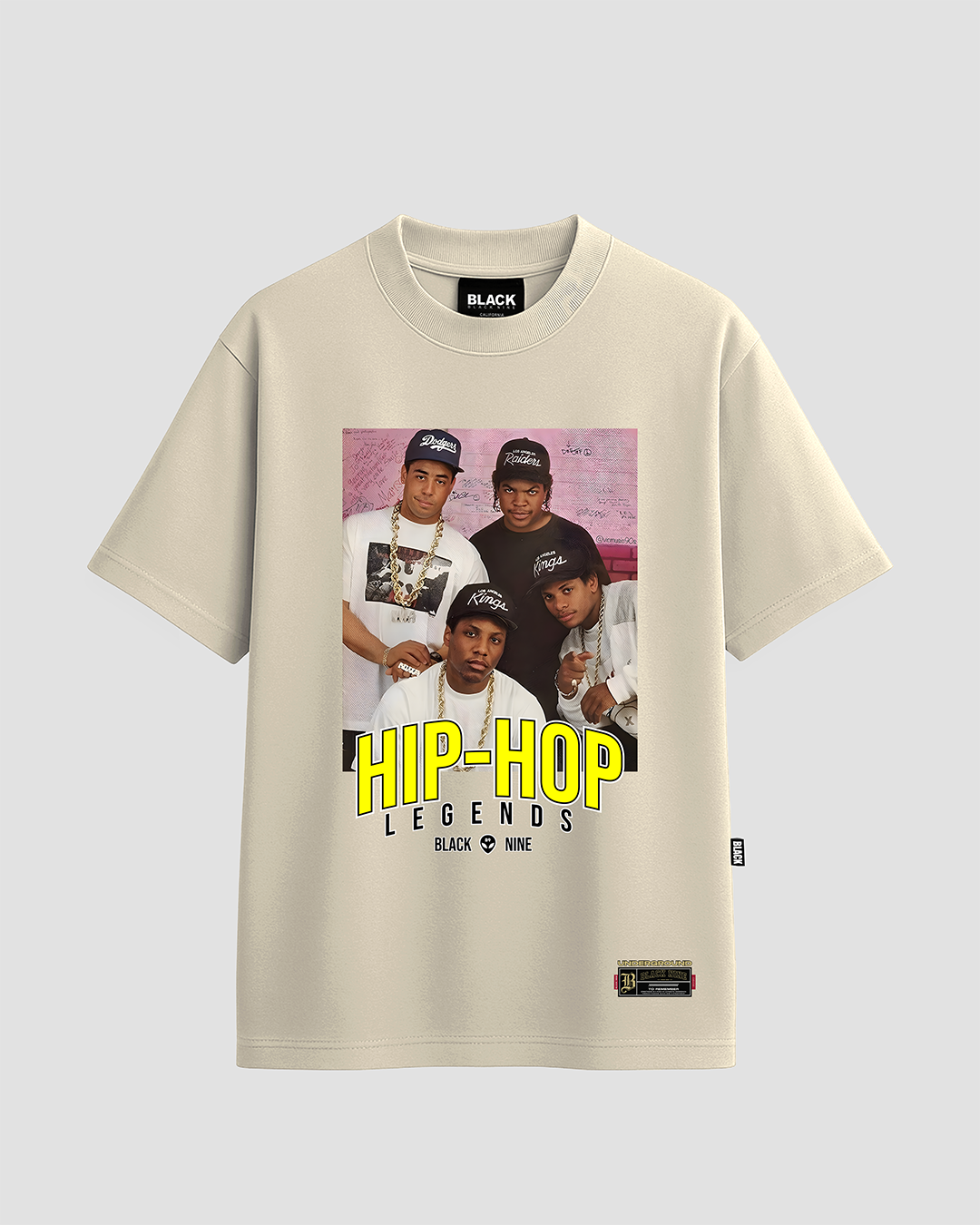 Camiseta Lendas Do Hip Hop - Azul Marinho