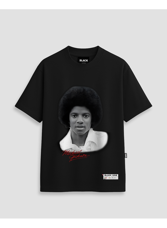 Camiseta Streetwear Michael Jackson - Preta - B91542