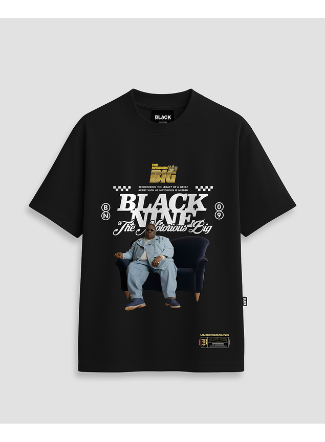 Camiseta The Notorious Big - Preta