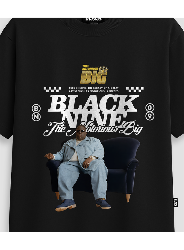 Camiseta The Notorious Big - Preta