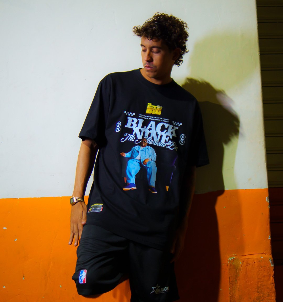 Camiseta The Notorious Big - Preta