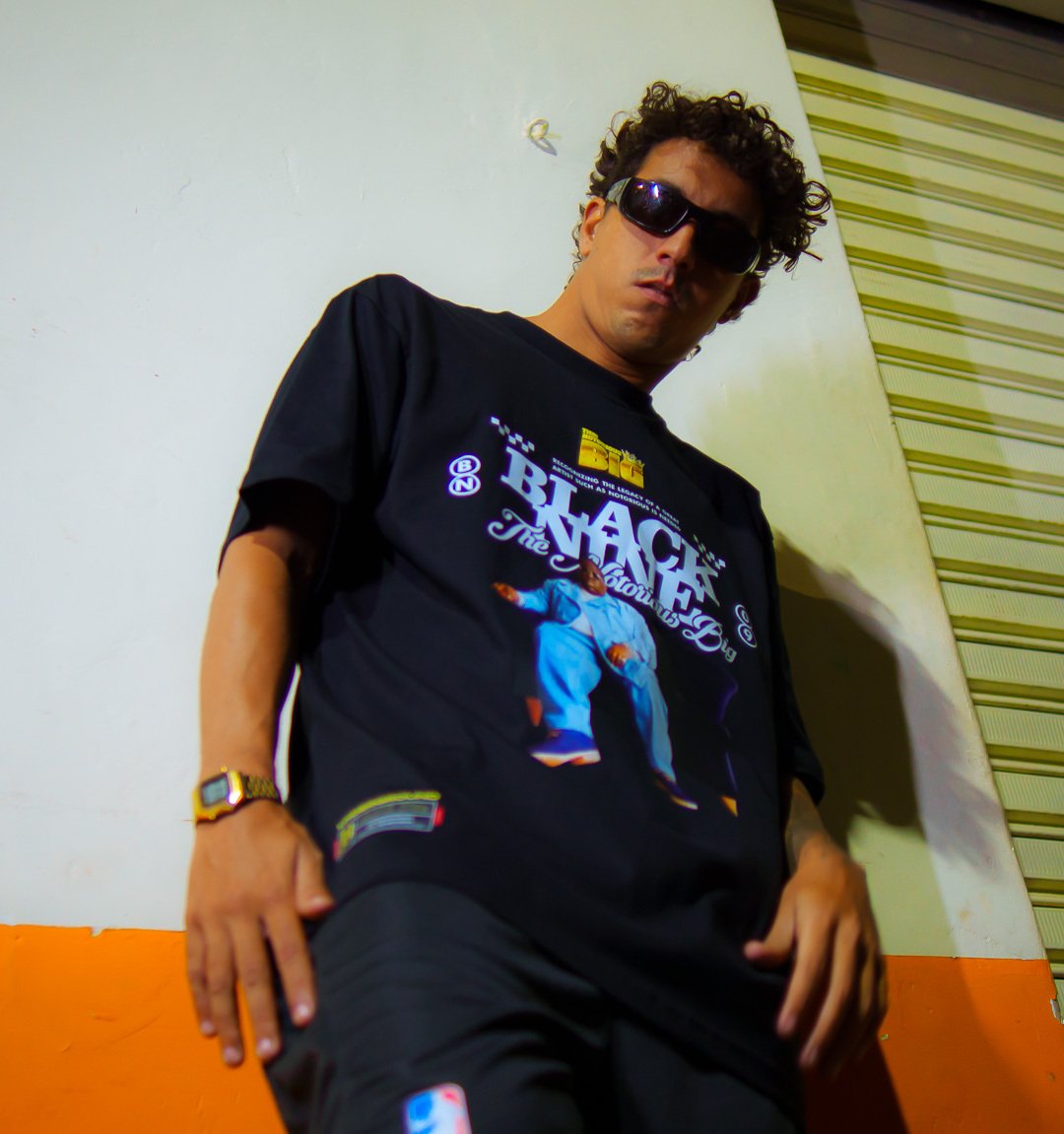 Camiseta The Notorious Big - Preta