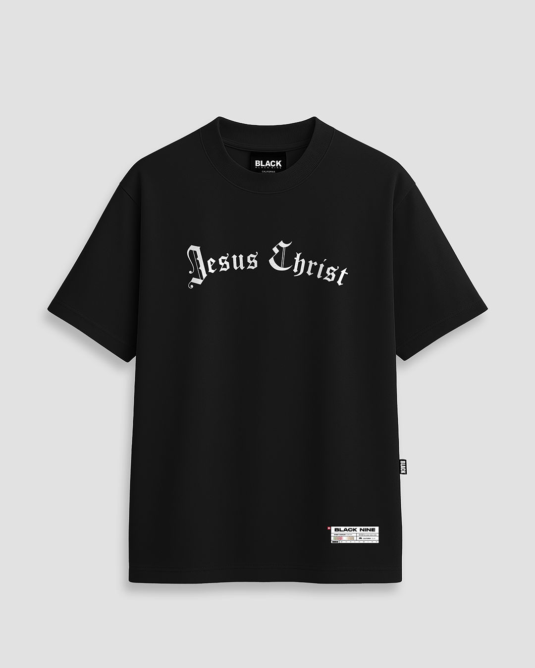Camiseta Streetwear Jesus Christ Preta