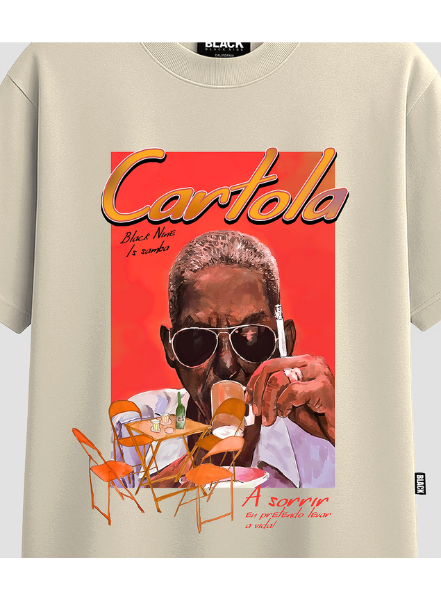 Camiseta Cartola Off-White – Black Nine Streetwear Oversized