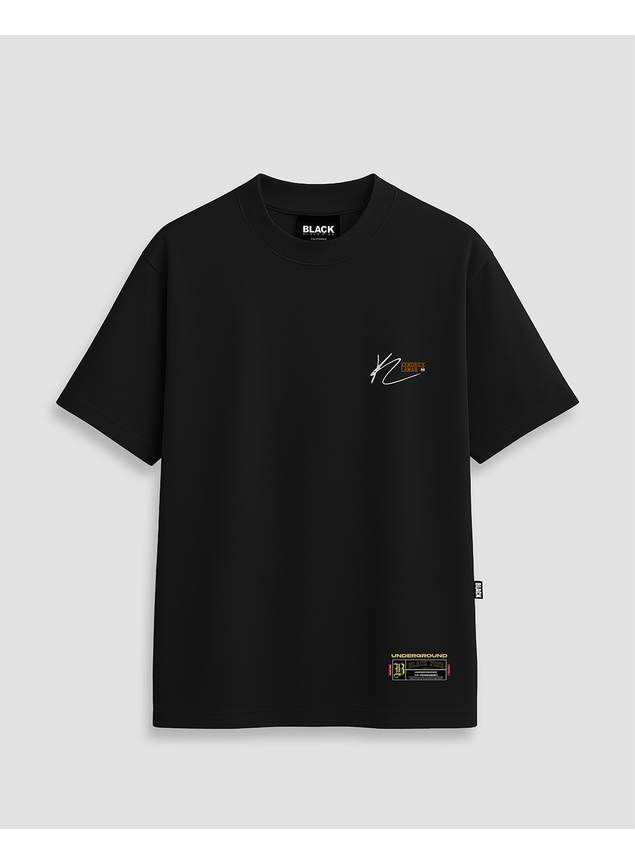 Camiseta Oversized Streetwear Kendrick Lamar Damn - Preta
