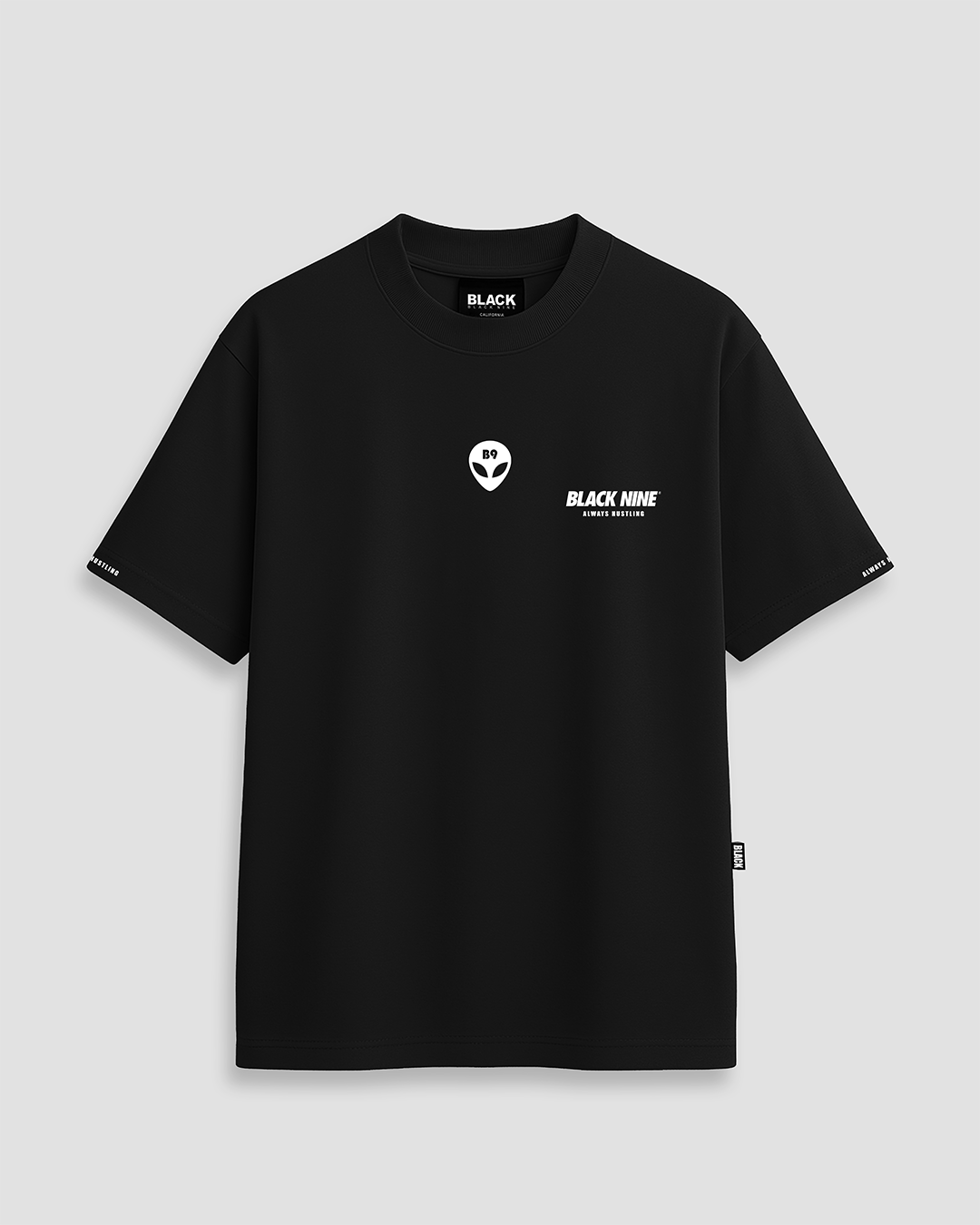 Camiseta Streetwear Always Hustling - Preta